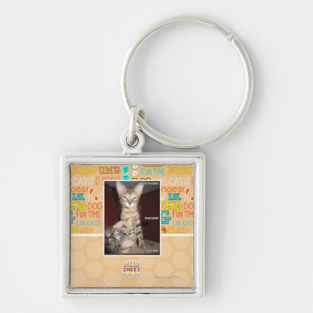 Idiot Friends Key Ring (Front)