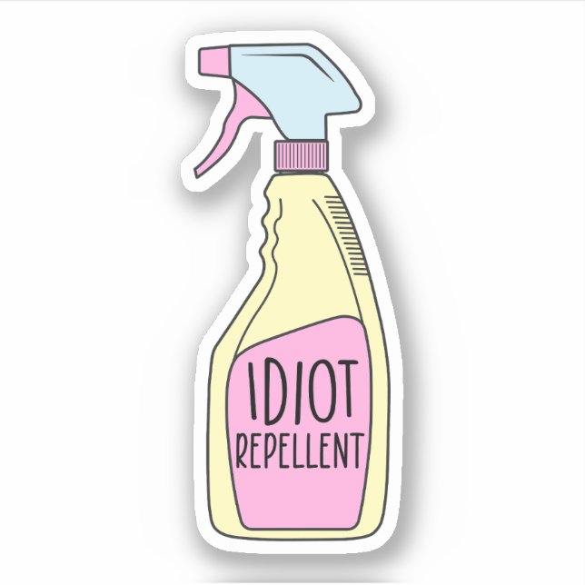 Idiot Repellent, Funny (Front)