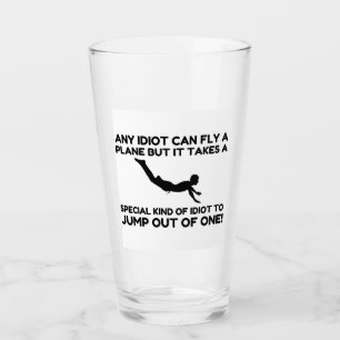 IDIOT SKYDIVING GLASS