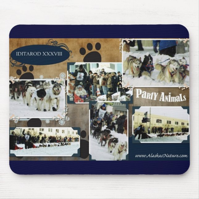 Iditarod 2010 mouse pad (Front)