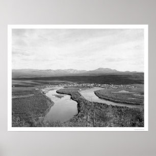 Iditarod, Alaska Birdseye 1914 Poster