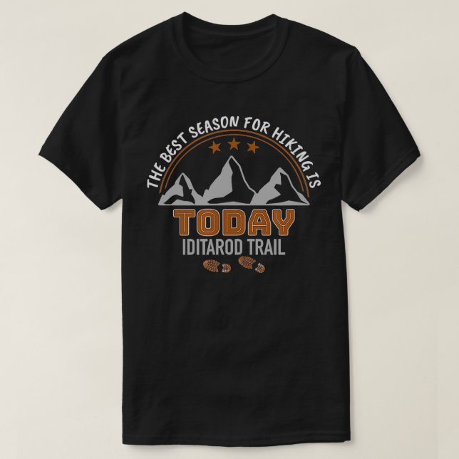 Iditarod Trail  Gift  T-Shirt (Design Front)