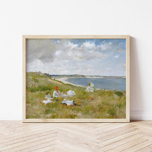 Idle Hours   William Merritt Chase Poster