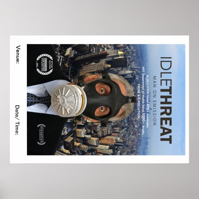 Idle Threat Screening Poster (Front)