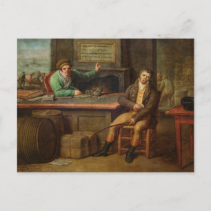 Idleness, 1818 postcard