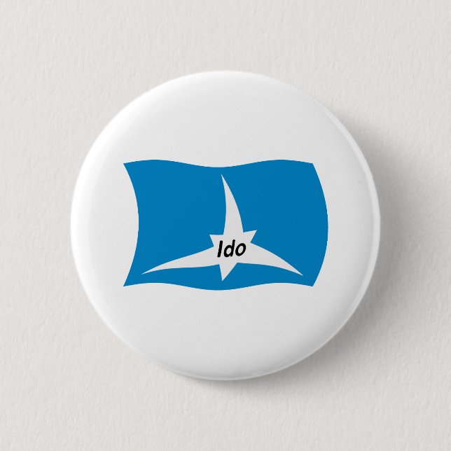 Ido Flag Button (Front)