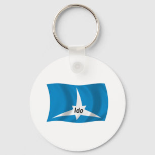Ido Flag Keychain
