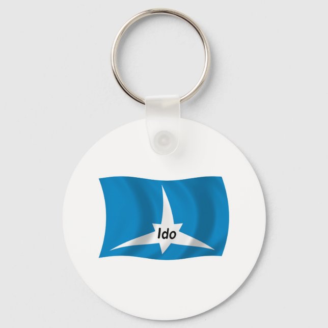 Ido Flag Keychain (Front)