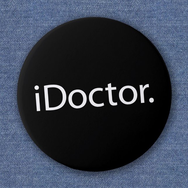 iDoctor 6 Cm Round Badge (Creator Uploaded)