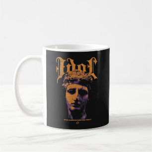 Idol - Brutalist Streetwear Design Coffee Mug