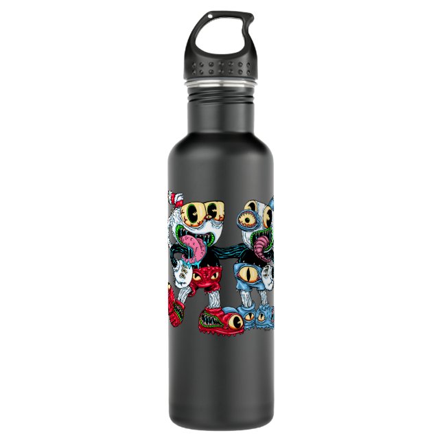 Idol Gifts Fot You Game Cuphead Run And Shoot Gift 710 Ml Water Bottle (Front)
