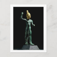 Idol of the storm god Baal, from Syria, Bronze Age