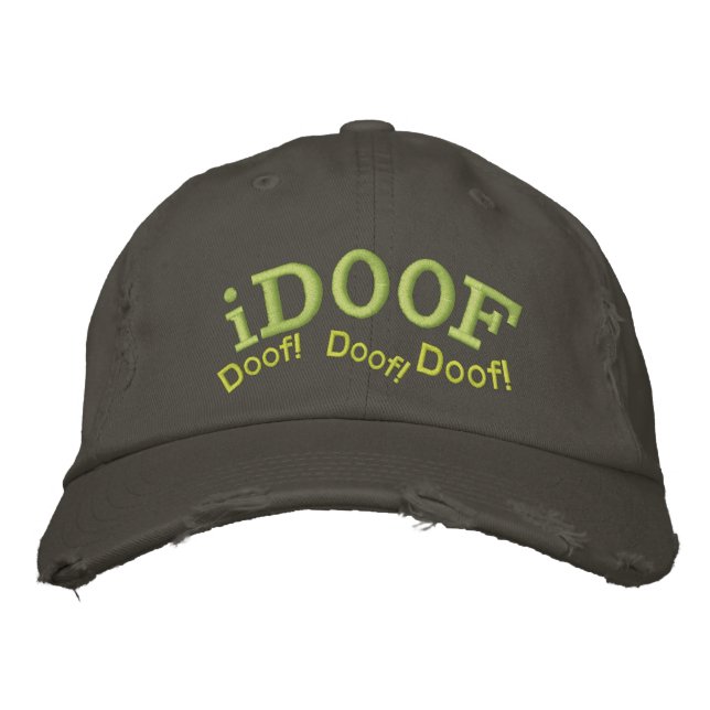 iDOOF Psytrancer Embroidered Hat (Front)