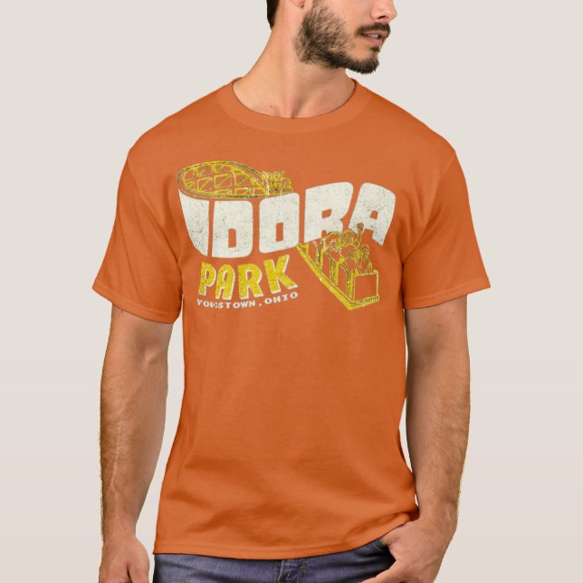 Idora Park T-Shirt - Youngstown, OH Retro Amusemen (Front)
