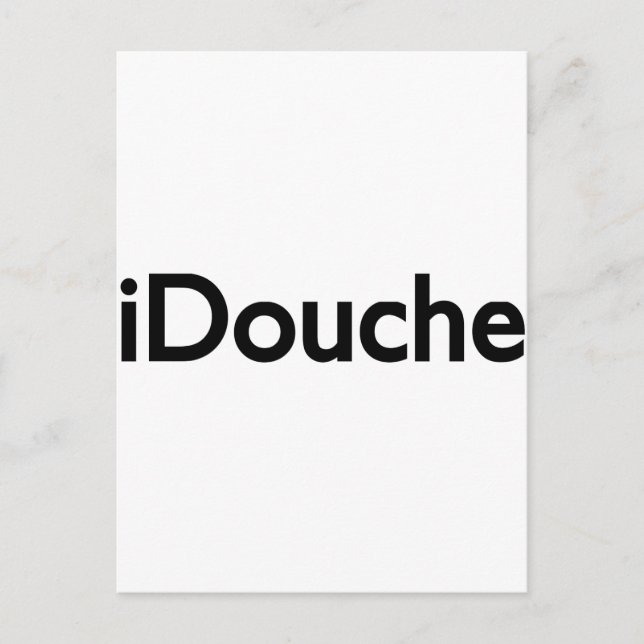 idouche postcard (Front)