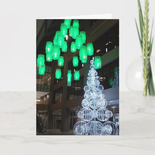 "IDS Centre Christmas Decorations" Christmas Card (Front)