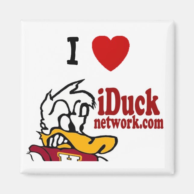 iDuck Network Magnet (Front)