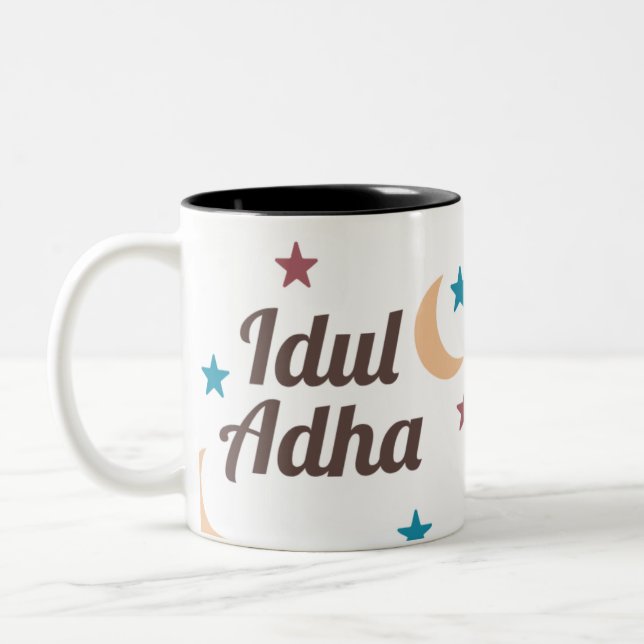 Idul Adha Mug - Eid Ul Adha 2026 Islamic CoffeeCup (Left)