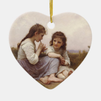 Idylle Enfantine (A Childhood Idyll) Ceramic Tree Decoration