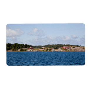 Idyllic coast landscape