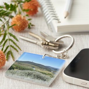 Idyllic Day in Canberra Key Ring