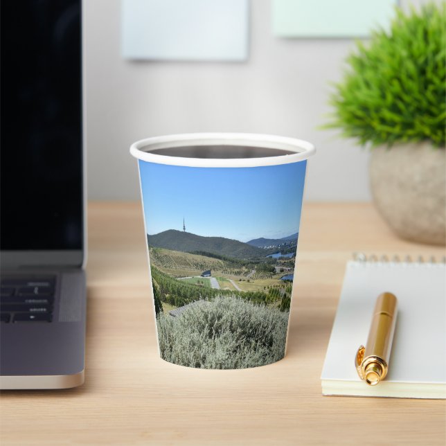 Idyllic Day in Canberra  Paper Cups (Insitu)