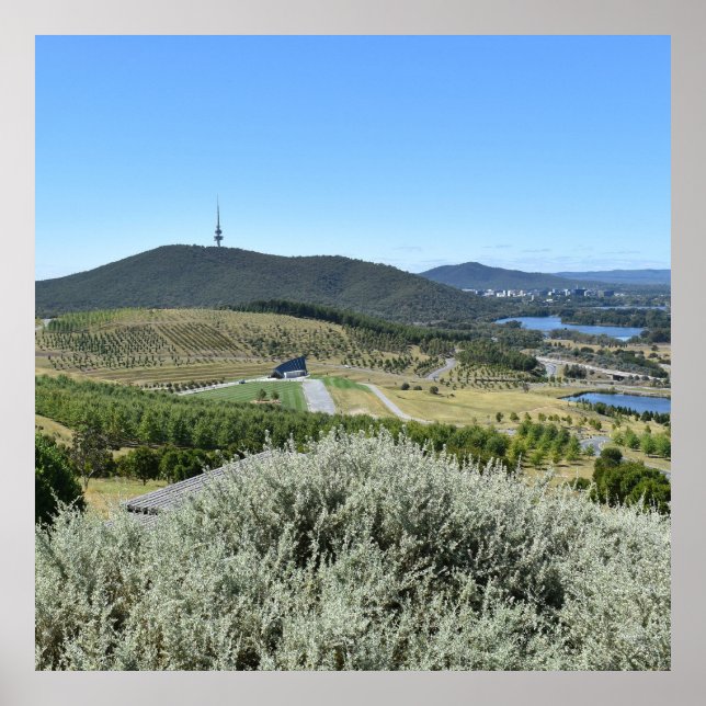 Idyllic Day in Canberra  Poster (Front)