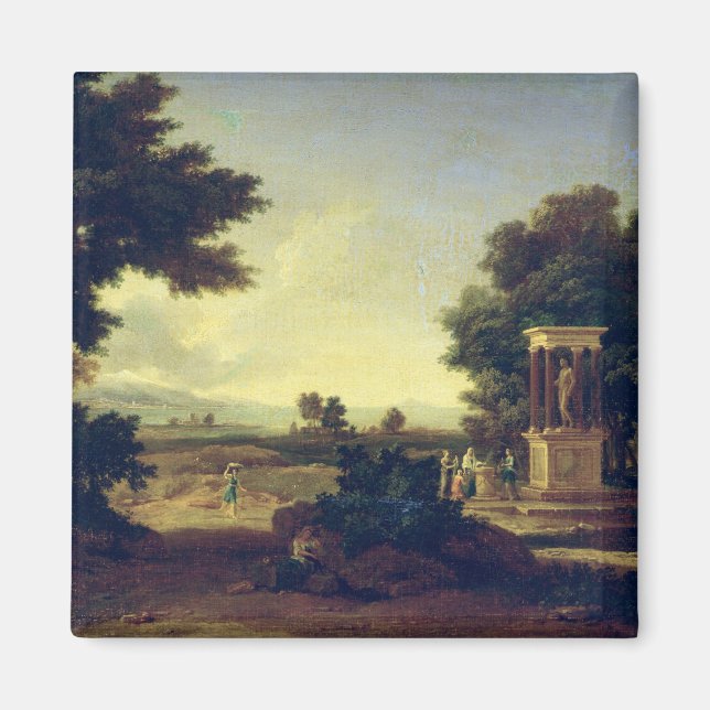 Idyllic Landscape Magnet (Front)