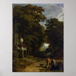 Idyllic Landscape Poster