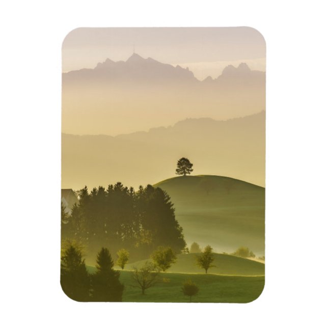 Idyllic Landscape | Switzerland, Säntis Magnet (Vertical)