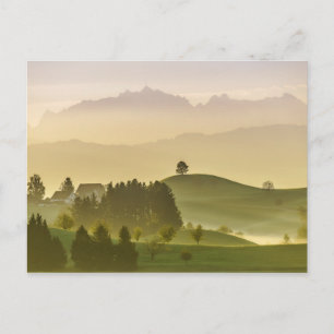 Idyllic Landscape   Switzerland, Säntis Postcard
