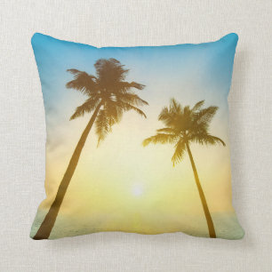 Idyllic Tropical Heaven Cushion
