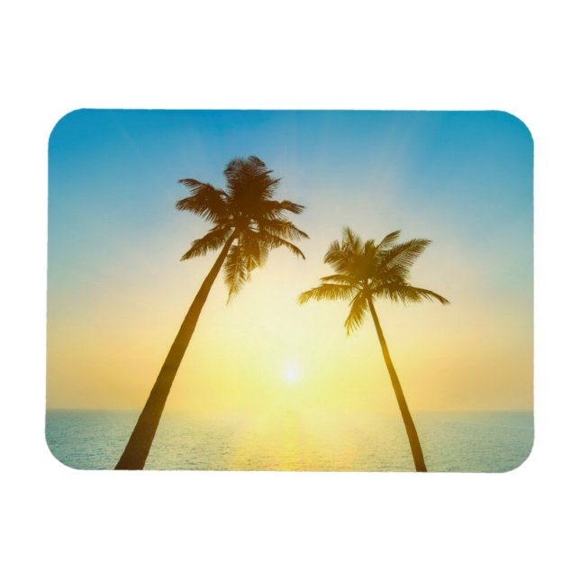 Idyllic Tropical Heaven Magnet (Horizontal)