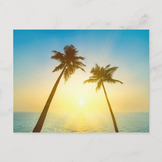 Idyllic Tropical Heaven Postcard (Front)