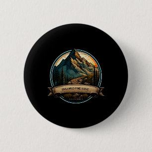 Idyllwild Pine Cove California Souvenir Hiking 6 Cm Round Badge