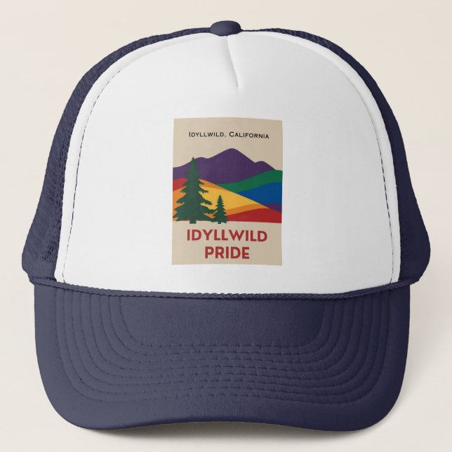 Idyllwild Pride Baseball Cap (Front)
