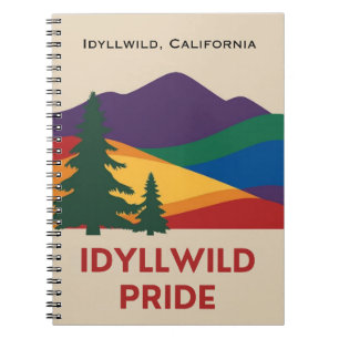 Idyllwild Pride Spiral Notebook