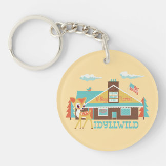Idyllwild Village Market  Key Ring