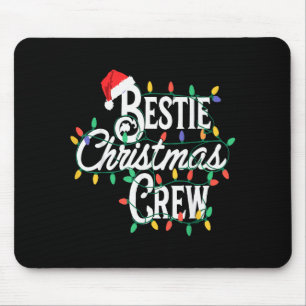 Ie Christmas Crew Funny Friend Matching Friends  Mouse Pad