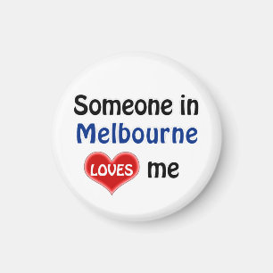 Iemand in Melbourne houdt van me Magnet