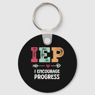 Iep I Encourage Progress Special Education Teacher Key Ring