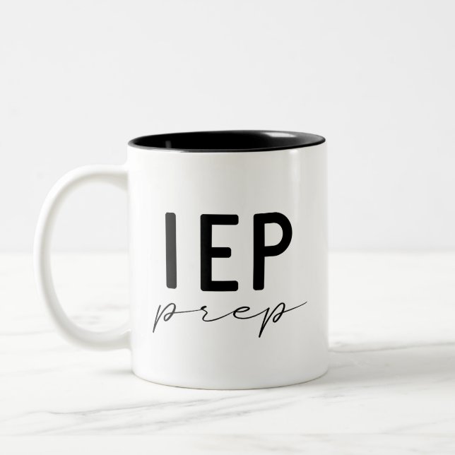 IEP Prep Two-Tone Coffee Mug (Left)