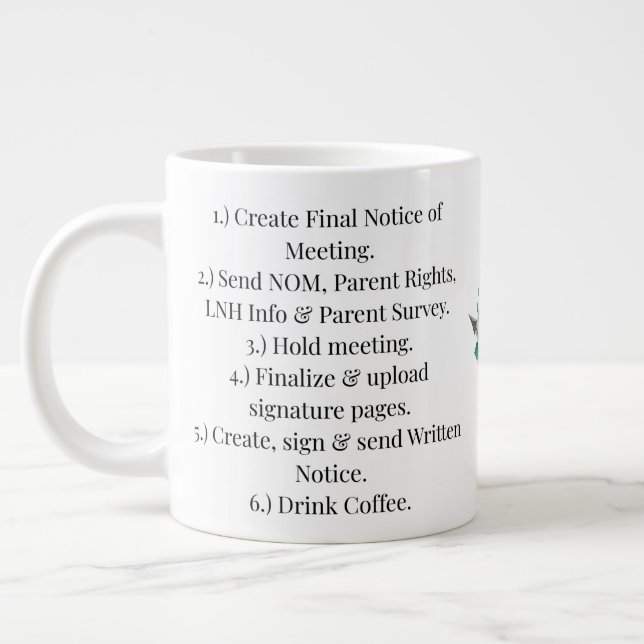 IEP Steps Coffee Mug (Left)