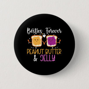 Ies Forever Girlfriend Friend Pea Butter Jelly 6 Cm Round Badge