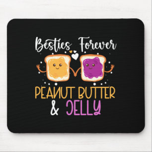 Ies Forever Girlfriend Friend Pea Butter Jelly Mouse Pad