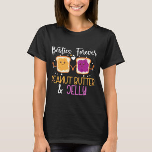Ies Forever Girlfriend Friend Pea Butter Jelly T-Shirt