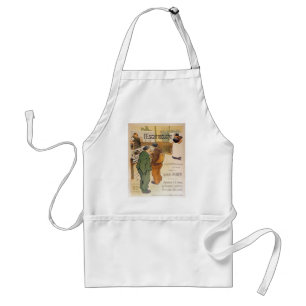 "I'Escarmouche" Henri Gabriel Ibels 1867-1936 Apro Standard Apron