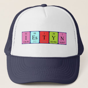 Iestyn periodic table name hat
