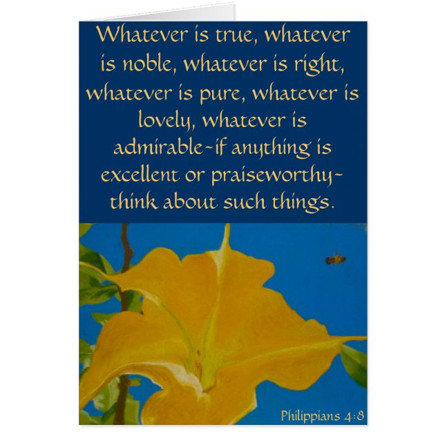 If Anything is Excellent or Praiseworthy (Front)