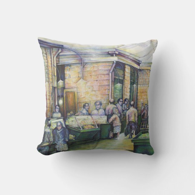 If Art Denies Form, Then Grace Will Furnish It Cushion (Front)